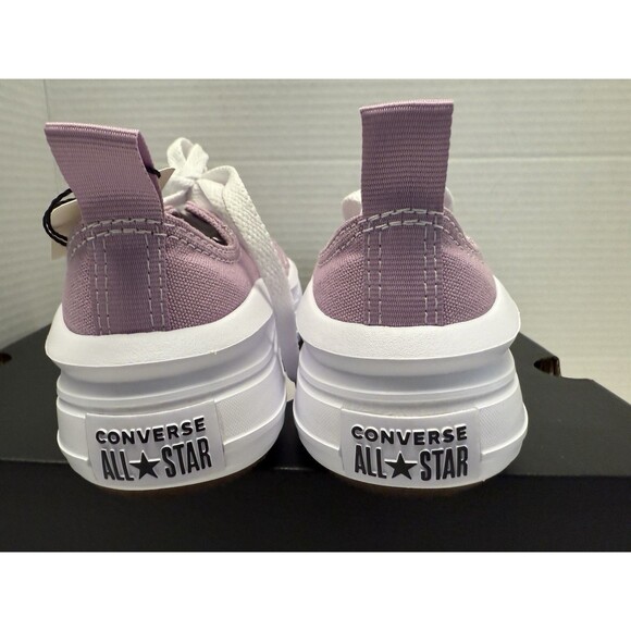 Converse Chuck Taylor  Purple All Star Move Low Platform Little Kids  Sz 11 New - Picture 4 of 12